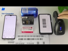 Máy quét mã vạch Bluetooth CCD YHD-1100CB 1D