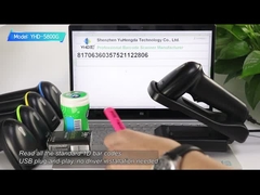 Máy quét mã vạch Laser có dây YHD-5800G 1D