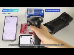 Máy quét mã vạch 2D Bluetooth YHD-5800DB